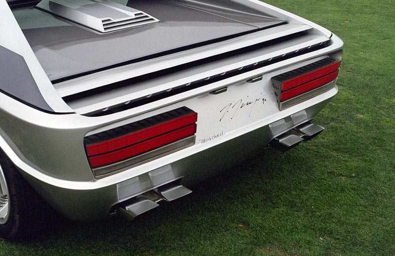 The Maserati Boomerang was a show car designed by the famed Italian car 