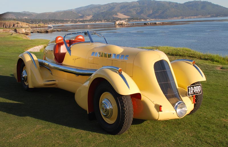 This 1935 Duesenberg SJ Special started life as a conventional Duesenberg J