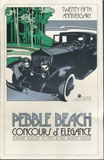 1975 Pebble Beach Concours Program