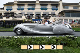 2021 Pebble Beach Concours d Elegance Best Of Show Reunion 1937 Horch 853 Voll & Ruhrbeck Sport Cabriolet