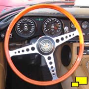 Jaguar E-Type Steering Wheel