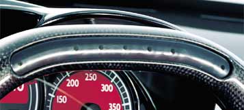Ferrari Enzo steering wheel (top)