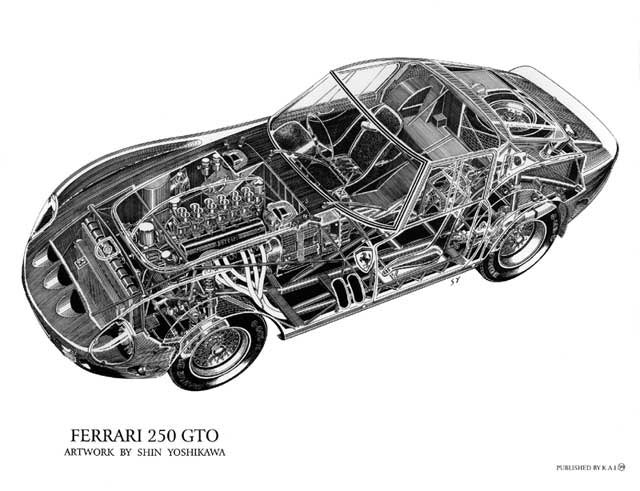 GTO Cutaway Drawing