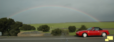 FYREFLI with rainbow