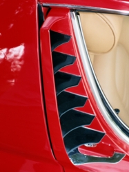 Lamborghini Miura side intake louvers