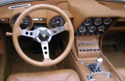 Lamborghini Miura Zn-75 cockpit